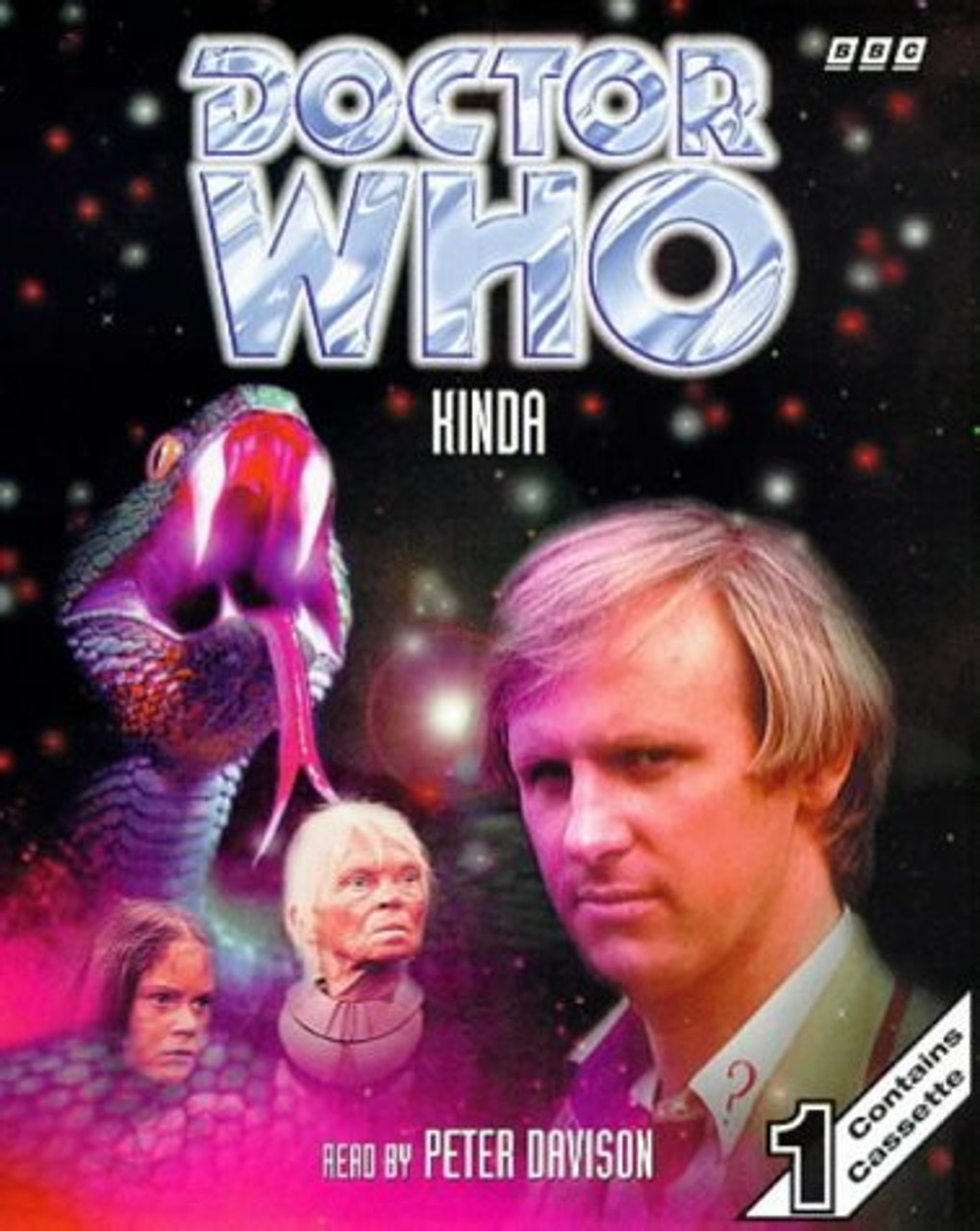 Doctor Who Audio Book on Cassette - KINDA - Read by Peter Davison ...