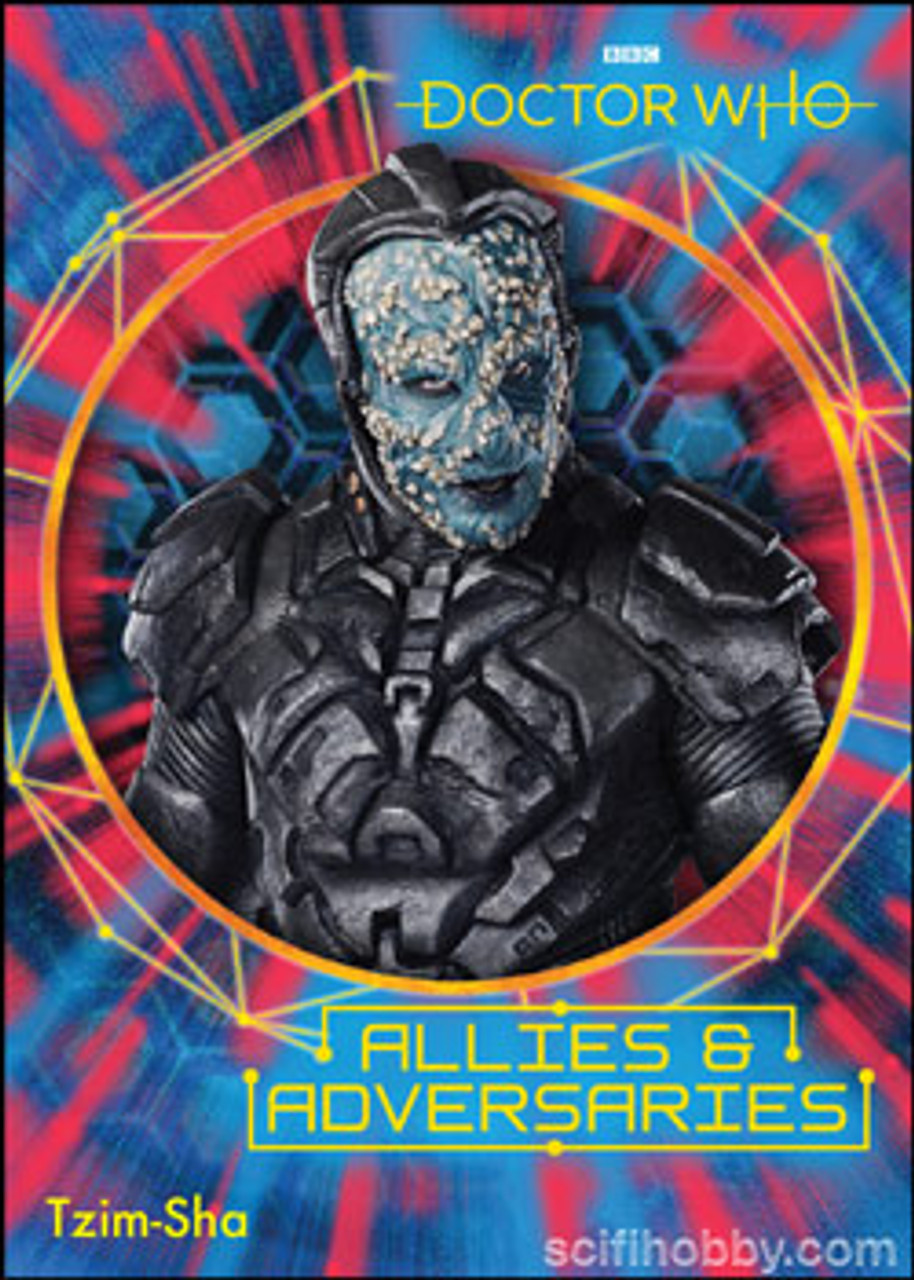 Doctor Who: Series 11 u0026 12 Trading Cards - ALLIES u0026 ADVERSARIES Card #HA2  Tzim-Sha Chase from Rittenhouse Archives 2022 - Doctor Who Store