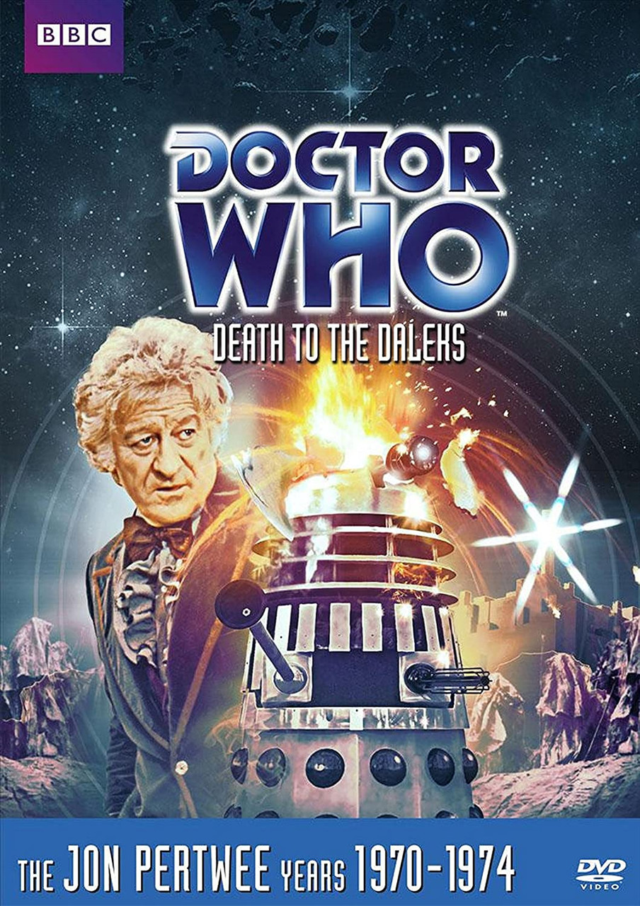 Doctor Who: DEATH TO THE DALEKS - BBC DVD - Starring Jon Pertwee as the  Doctor (Factory Sealed) - Doctor Who Store