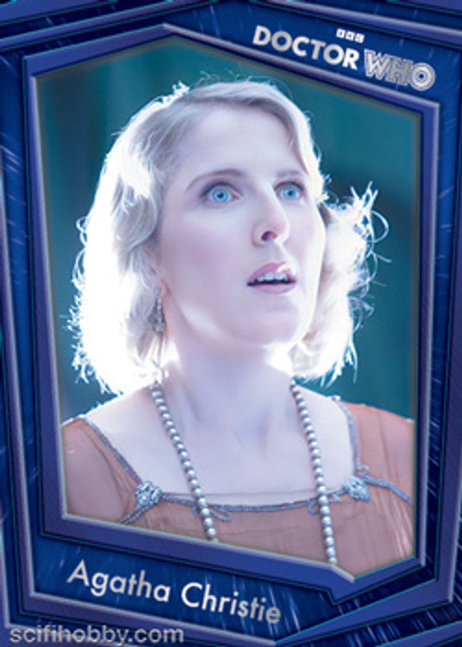 Doctor Who Series 1 4 Allies Chase Card Al16 Agatha Christie From Rittenhouse Archives 