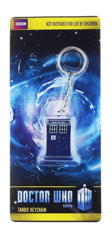 Tardis Keychain Doctor Who: TARDIS Keychain (11th Doctor Matt Smith era) - Doctor Who Store
