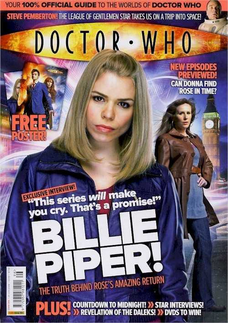 Doctor Who Magazine #396 - Includes FREE Billie Piper Poster