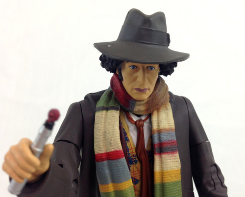 Doctor Who Action Figure - 4th DOCTOR (Tom Baker) in brown coat - Unpackaged