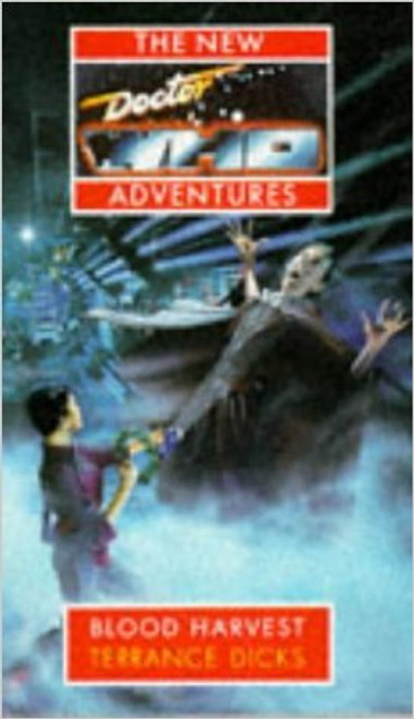 Doctor Who New Adventures Paperback Book - BLOOD HARVEST by Terrance Dicks