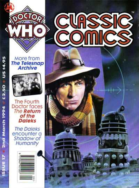 Doctor Who Classic Comics Issue #17 by Marvel (Magazine sized)