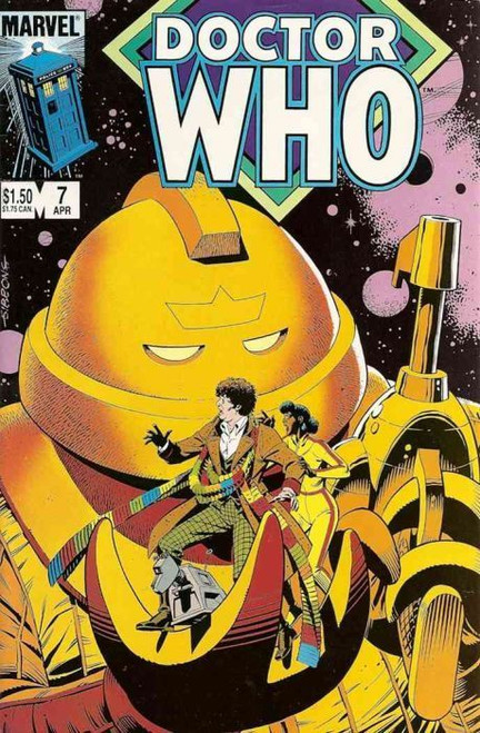 Doctor Who Vintage 1984/85 Marvel Comics Issue #7