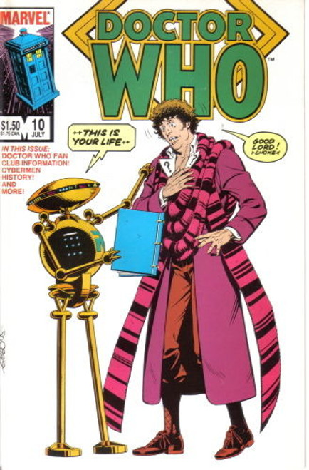 Doctor Who Vintage 1984/85 Marvel Comics Issue #10