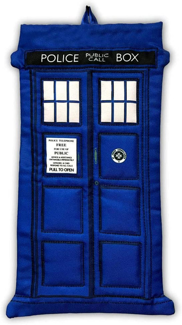 Doctor Who TARDIS 16" Christmas Holiday Die-Cut Decorating Stocking