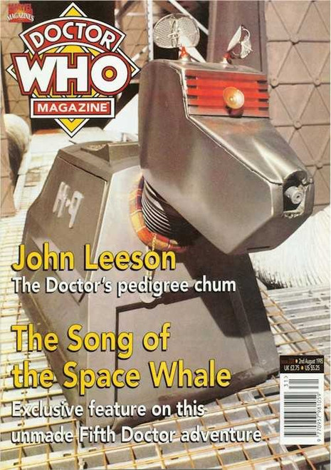 Doctor Who Magazine Issue #228  (John Leeson - Voice of K9)