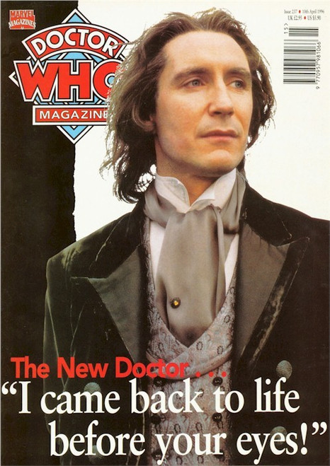 Doctor Who Magazine Issue #237 -(Paul McGann) 1996 Movie