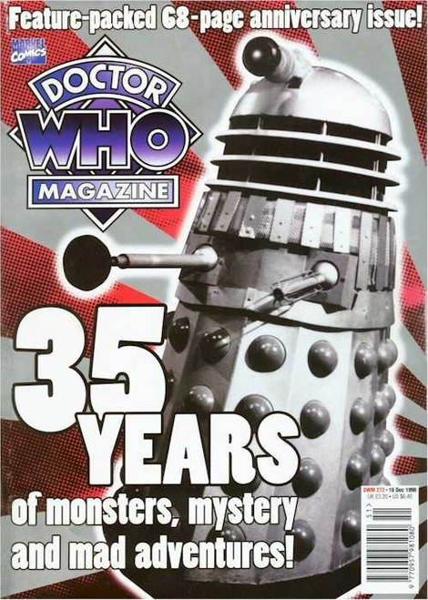 Doctor Who Magazine Issue #272 (35 Years of DW) Big 68 page issue!
