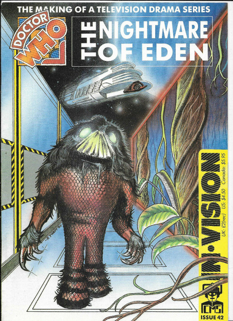 Doctor Who IN*VISION UK Imported Episode Magazine #42 - NIGHTMARE OF EDEN