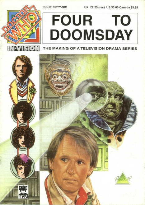 Doctor Who IN*VISION UK Imported Episode Magazine #56 - FOUR TO DOOMSDAY