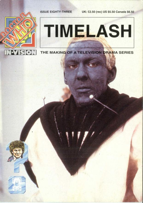 Doctor Who IN*VISION UK Imported Episode Magazine #83 - TIMELASH