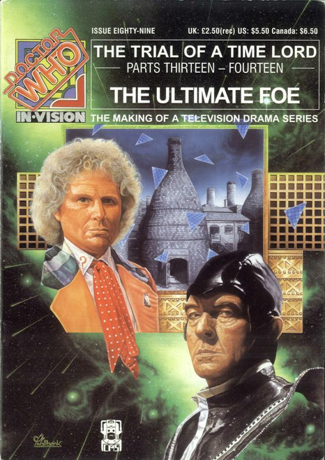 Doctor Who IN*VISION UK Imported Episode Magazine #89 - ULTIMATE FOE