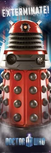 Doctor Who: All Hail The New DALEKS - Large Door Poster - 62" X 21"
