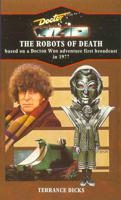 Doctor Who Classic Series Novelization - ROBOTS OF DEATH - Blue Spine TARGET Paperback Book