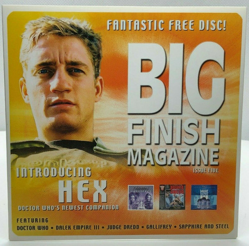 BIG FINISH CD MAGAZINE - UK Imported Promotional audio ISSUE #5