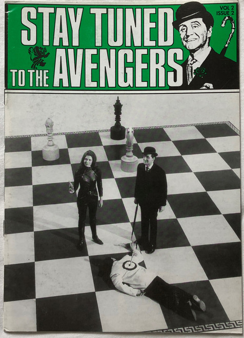 The AVENGERS (British TV Series) Stay Tuned Magazine Volume 2 Issue #2