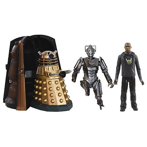 Doctor Who - ARMY OF GHOSTS - Action Figure Set (Original First Release Packaging)