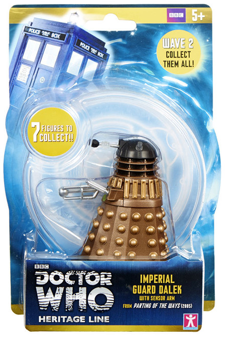 Doctor Who: IMPERIAL GUARD DALEK (Parting of the Ways) - Series 1 Wave 2 - 3.75 Inch Action Figure - Character Options