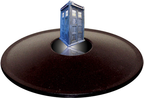 Doctor Who TARDIS & ADIPOSE - 3D Effect Hologram Chamber - WOW Stuff