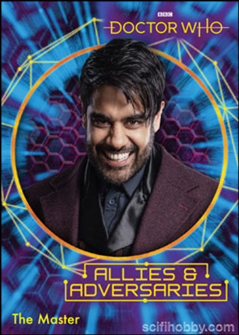 Doctor Who: Series 11 & 12 Trading Cards - ALLIES & ADVERSARIES Card #UA1 "The Master" Chase from Rittenhouse Archives 2022