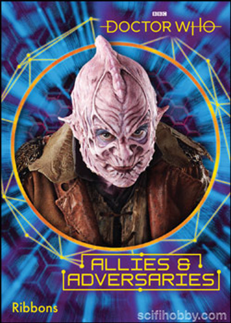 Doctor Who: Series 11 & 12 Trading Cards - ALLIES & ADVERSARIES Card #UA6 "Ribbons" Chase from Rittenhouse Archives 2022