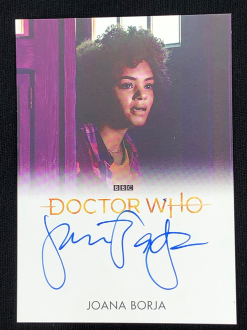 Doctor Who: Series 11 & 12 Autograph Trading Card - JOANA BORJA as Gabriela Camara - from Rittenhouse Archives 2022