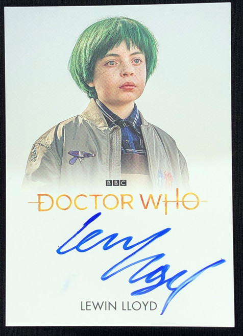 Doctor Who: Series 11 & 12 Autograph Trading Card - LEWIN LLOYD as Sylas - from Rittenhouse Archives 2022