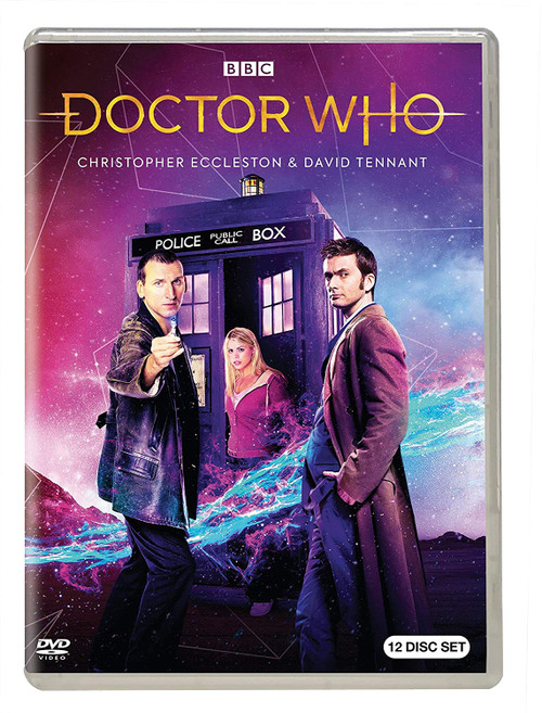 Doctor Who The Complete CHRISTOPHER ECCELSTON & DAVID TENNANT Collection on DVD (9 Disc Boxed Set)