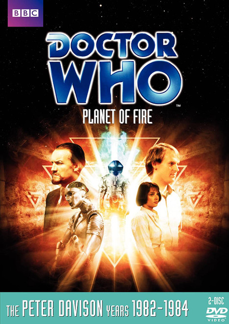 Doctor Who: PLANET OF FIRE - BBC DVD - Starring  Peter Davison as the Doctor (Factory Sealed)