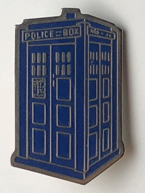 Vintage Doctor Who Fan Club of America (DWFCA) Lapel Pin - TARDIS