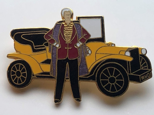 Vintage Doctor Who Fan Club of America (DWFCA) Lapel Pin - 3rd Doctor (Pertwee)