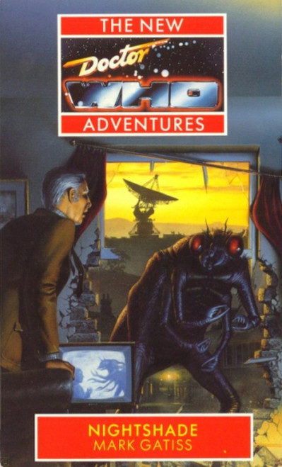 Doctor Who New Adventures Paperback Book - NIGHTSHADE by Mark Gatiss (very slight browning to pages/cover)