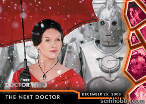 Doctor Who: Series 1 - 4 Specials Chase Card Set # CS08-1 to CS08-6 - THE NEXT DOCTOR - from Rittenhouse Archives 2023