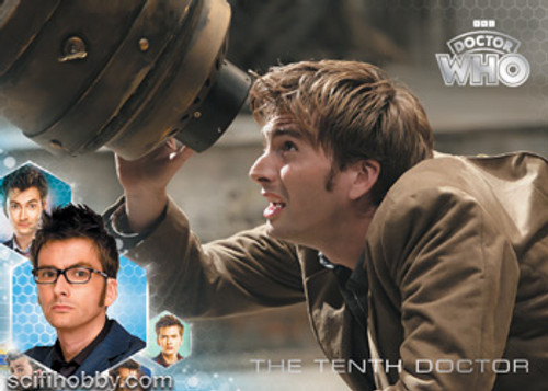 Doctor Who: Series 1 - 4 The TENTH Doctor Chase Card # DT3 - from Rittenhouse Archives 2023