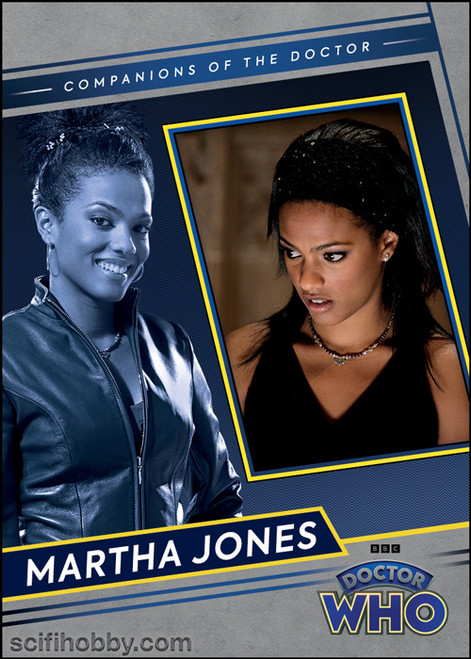 Doctor Who: Series 1 - 4 The Companions (MARTHA JONES) Chase Card # CM3 - from Rittenhouse Archives 2023