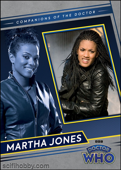 Doctor Who: Series 1 - 4 The Companions (MARTH JONES) Chase Card # CM5 - from Rittenhouse Archives 2023