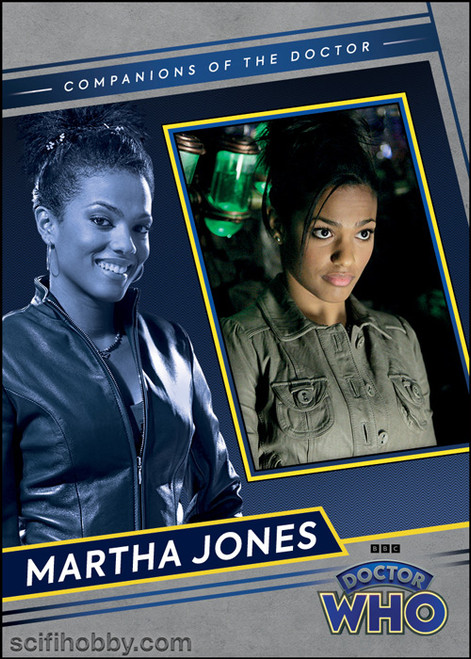 Doctor Who: Series 1 - 4 The Companions (MARTH JONES) Chase Card # CM7 - from Rittenhouse Archives 2023