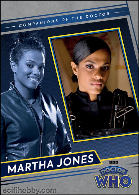 Doctor Who: Series 1 - 4 The Companions (MARTH JONES) Chase Card # CM9 - from Rittenhouse Archives 2023
