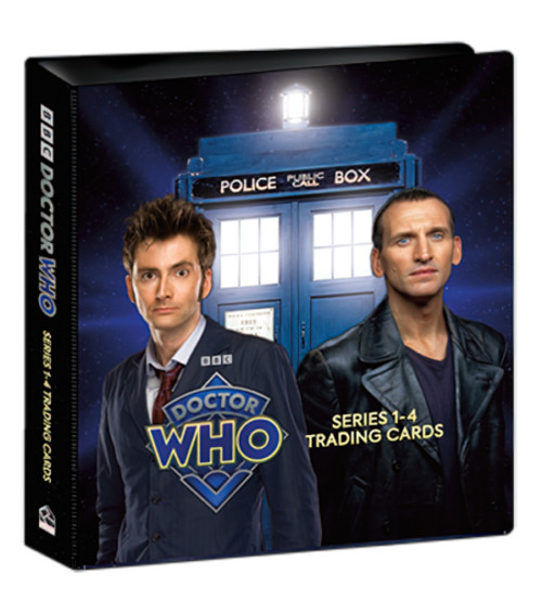 Doctor Who: Series 1 - 4 - Trading Card Binder with P2 Promo Card - from Rittenhouse Archives 2023