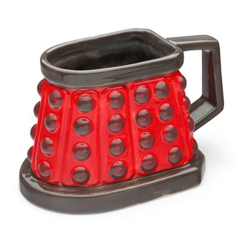 Doctor Who: 3D RED DALEK - Large Stylish New Series Ceramic Mug