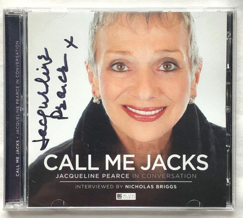CALL ME JACKS - Jacqueline Pearce (Blake's 7) In Conversation with series - Big Finish Audio Interview CD (AUTOGRAPHED)