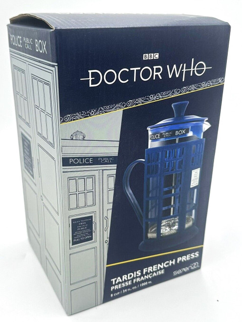 Doctor Who TARDIS - 34 ounce FRENCH PRESS