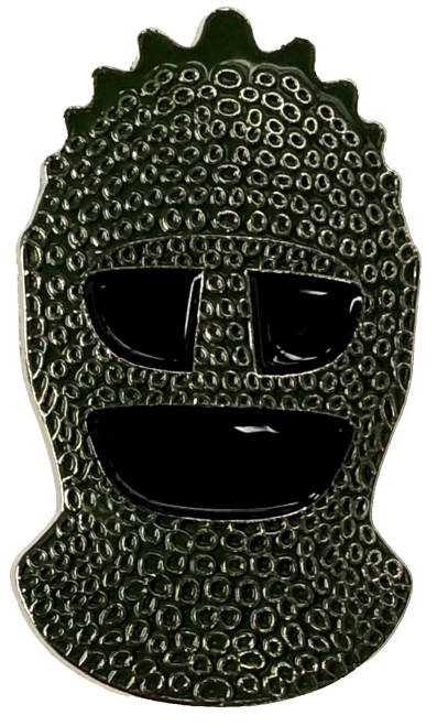 Doctor Who Exclusive Lapel Pin - 3D Classic ICE WARRIOR HELMET 