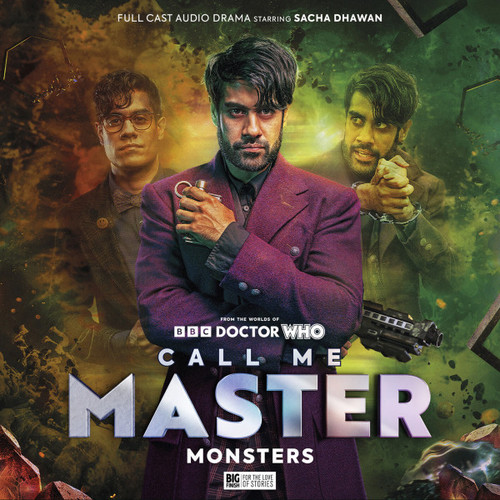 Doctor Who Call Me MASTER #2 - MONSTERS  Audio Drama Boxed Set  from Big Finish Starring Sacha Dhwan