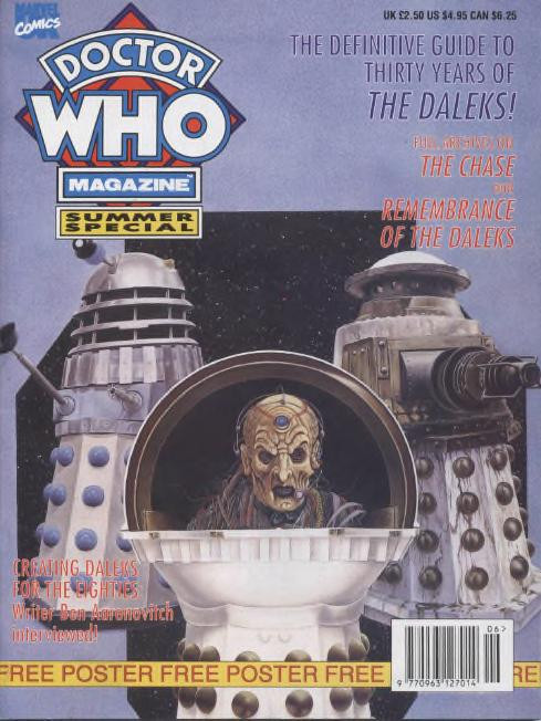 Doctor Who: 1993 Summer Special Magazine - 30 Years of The DALEKS (FREE Poster)