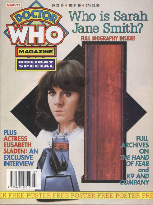 Doctor Who: 1992 Holiday Special Magazine - Who Is Sarah Jane Smith? (FREE Poster)