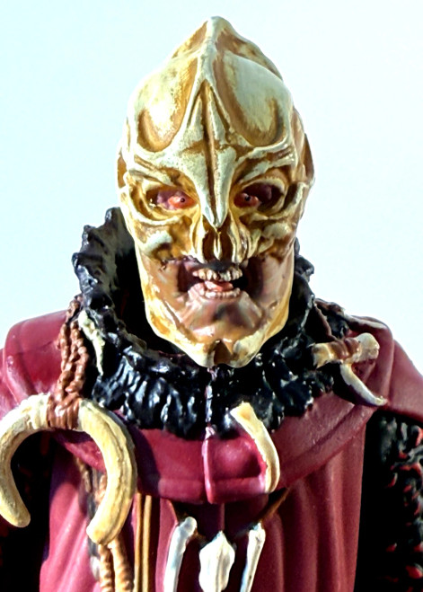 Doctor Who Action Figure - SYCORAX LEADER (with Staff) as seen in CHRISTMASN INVASION - Unpackaged